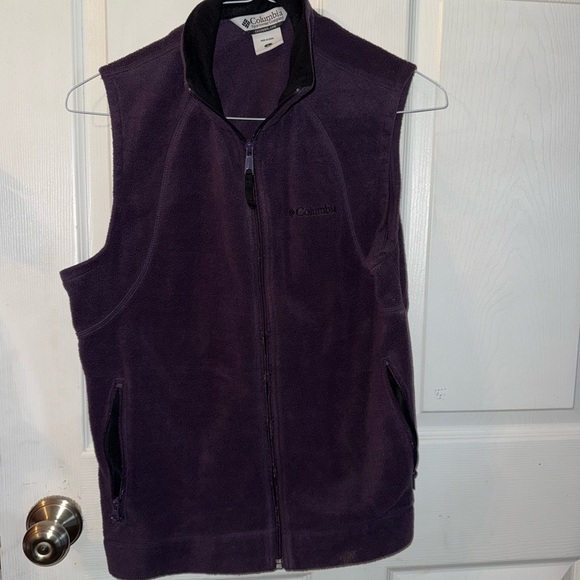 Columbia Jackets & Blazers - Columbia Purple Fleece Vest